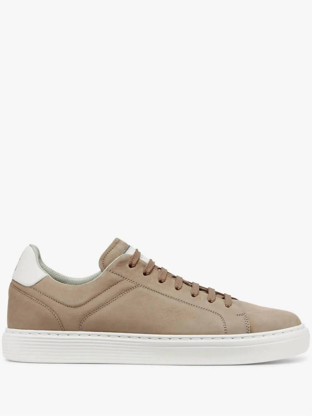 NEW BRUNELLO CUCINELLI men's urano sneaker in beige